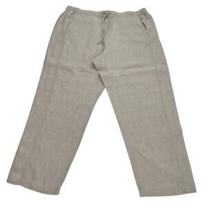 Orvis linen women’s wide legs resort lounge pants